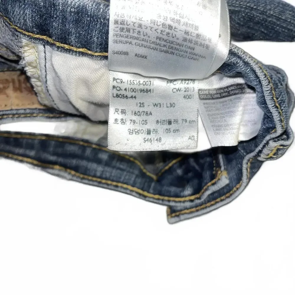Levi's 529 Classic Curvy Bootcut Blue Denim Jeans Woman’s W 31 x L 30 blue Pants - Picture 6 of 8